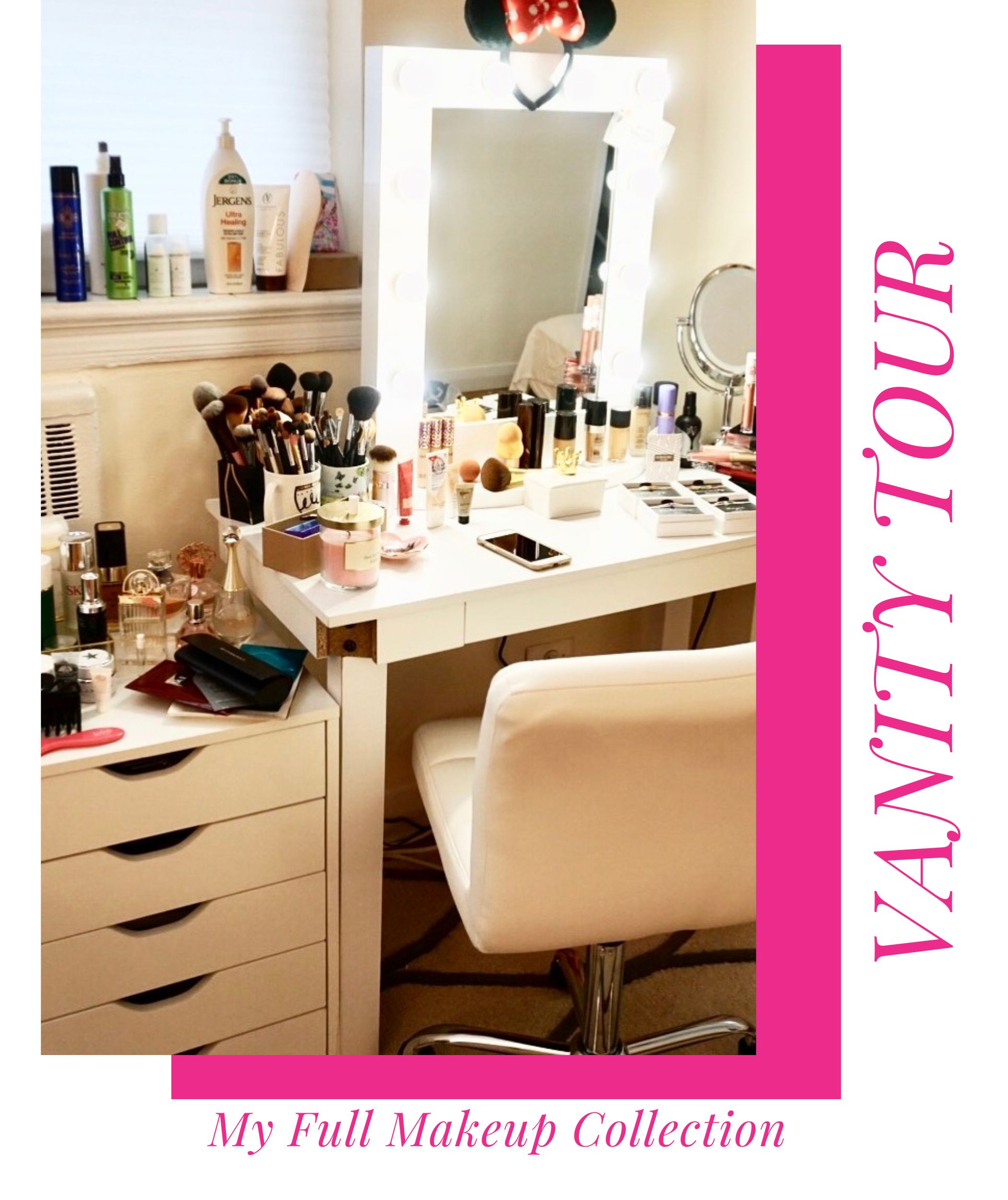 Vanity Tour + My Makeup Collection